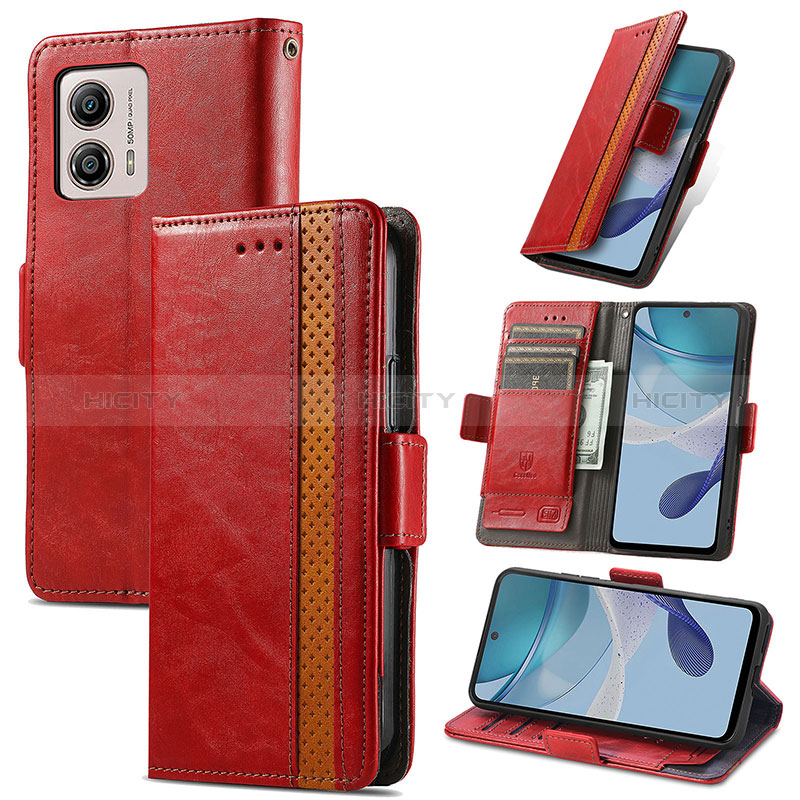 Coque Portefeuille Livre Cuir Etui Clapet S10D pour Motorola Moto G53 5G Plus