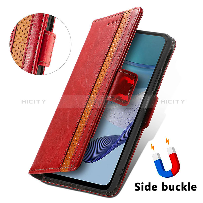 Coque Portefeuille Livre Cuir Etui Clapet S10D pour Motorola Moto G53j 5G Plus