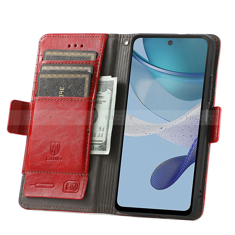 Coque Portefeuille Livre Cuir Etui Clapet S10D pour Motorola Moto G53j 5G Plus