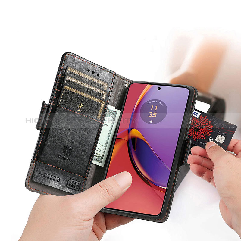 Coque Portefeuille Livre Cuir Etui Clapet S10D pour Motorola Moto G84 5G Plus