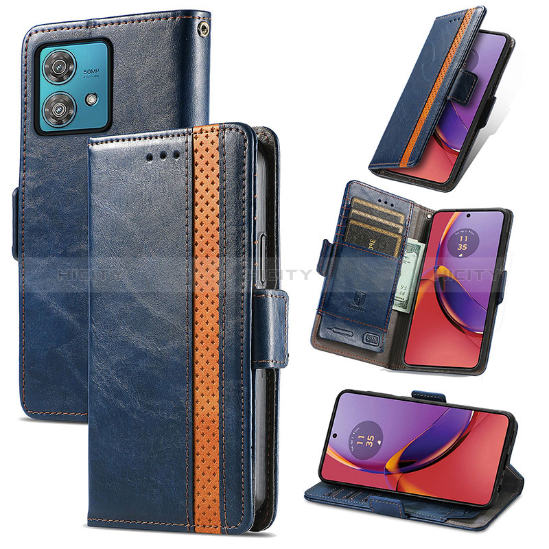 Coque Portefeuille Livre Cuir Etui Clapet S10D pour Motorola Moto G84 5G Plus