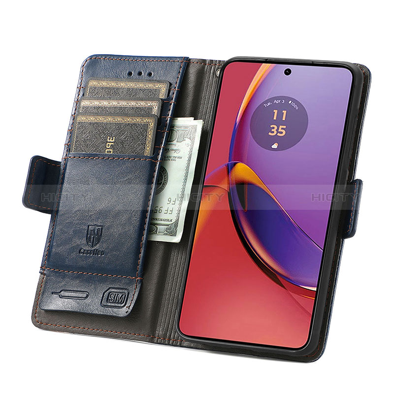 Coque Portefeuille Livre Cuir Etui Clapet S10D pour Motorola Moto G84 5G Plus