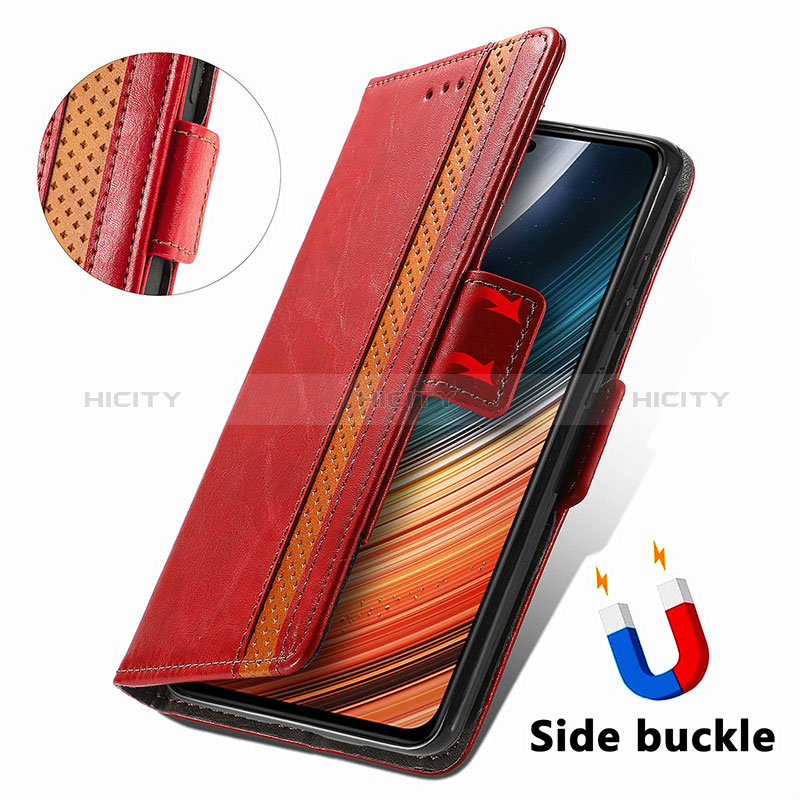 Coque Portefeuille Livre Cuir Etui Clapet S10D pour Xiaomi Poco F4 5G Plus