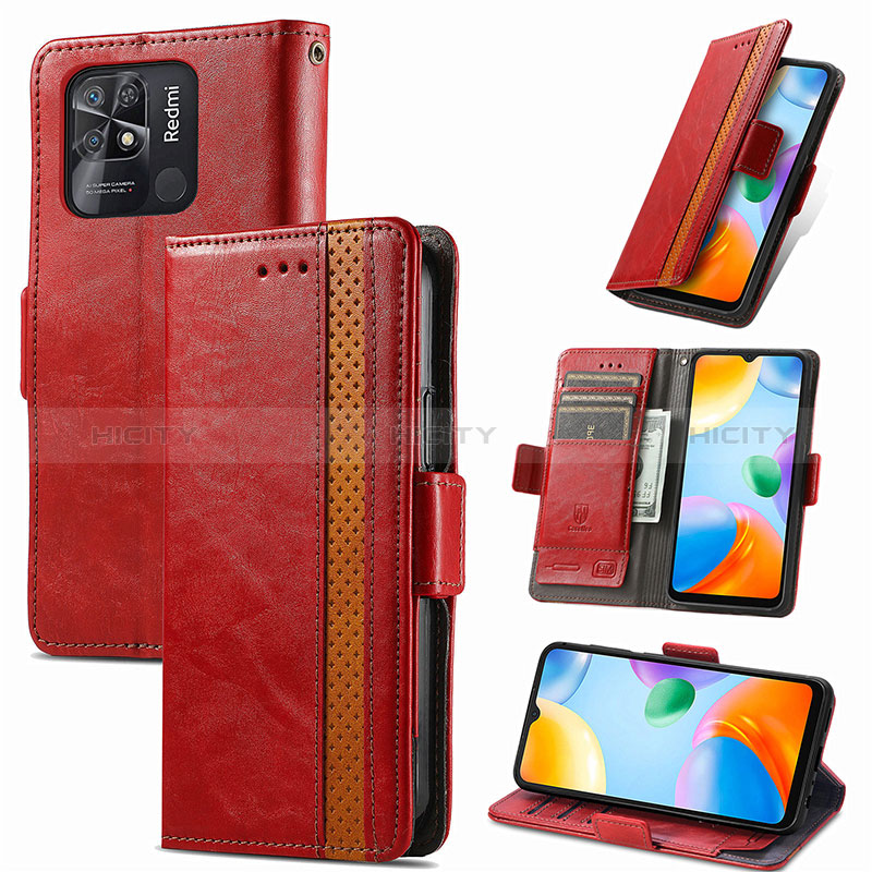 Coque Portefeuille Livre Cuir Etui Clapet S10D pour Xiaomi Redmi 10C 4G Plus