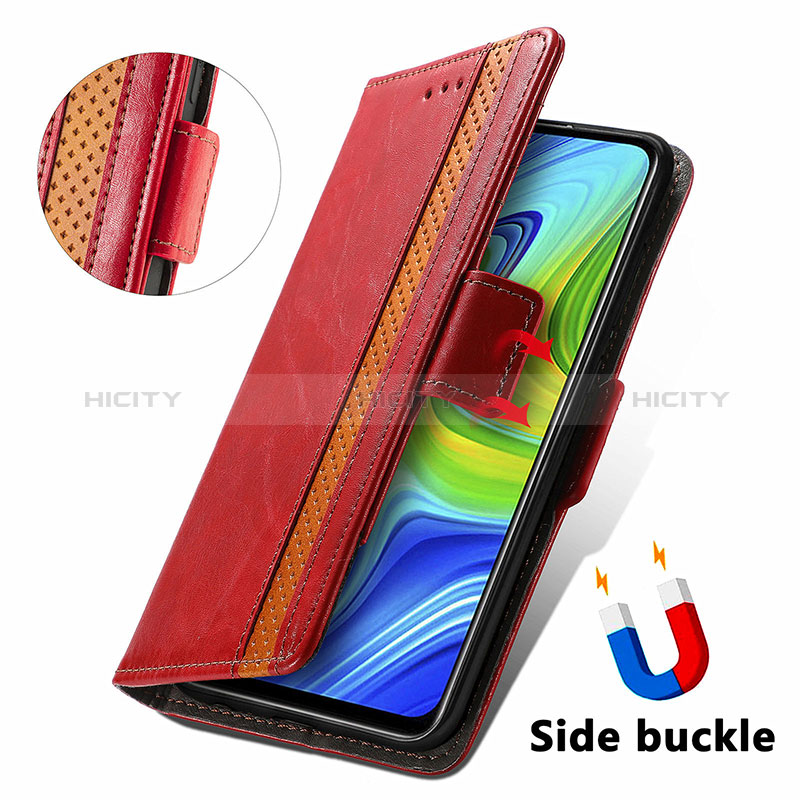 Coque Portefeuille Livre Cuir Etui Clapet S10D pour Xiaomi Redmi 10X 4G Plus