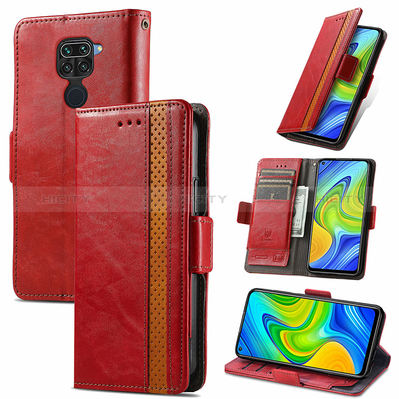 Coque Portefeuille Livre Cuir Etui Clapet S10D pour Xiaomi Redmi 10X 4G Plus