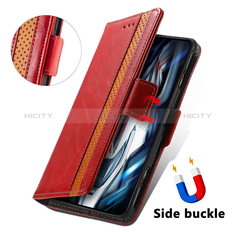 Coque Portefeuille Livre Cuir Etui Clapet S10D pour Xiaomi Redmi K50 Gaming 5G Plus