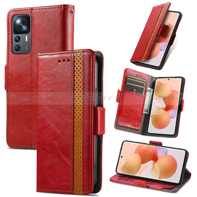 Coque Portefeuille Livre Cuir Etui Clapet S10D pour Xiaomi Redmi K50 Ultra 5G Plus