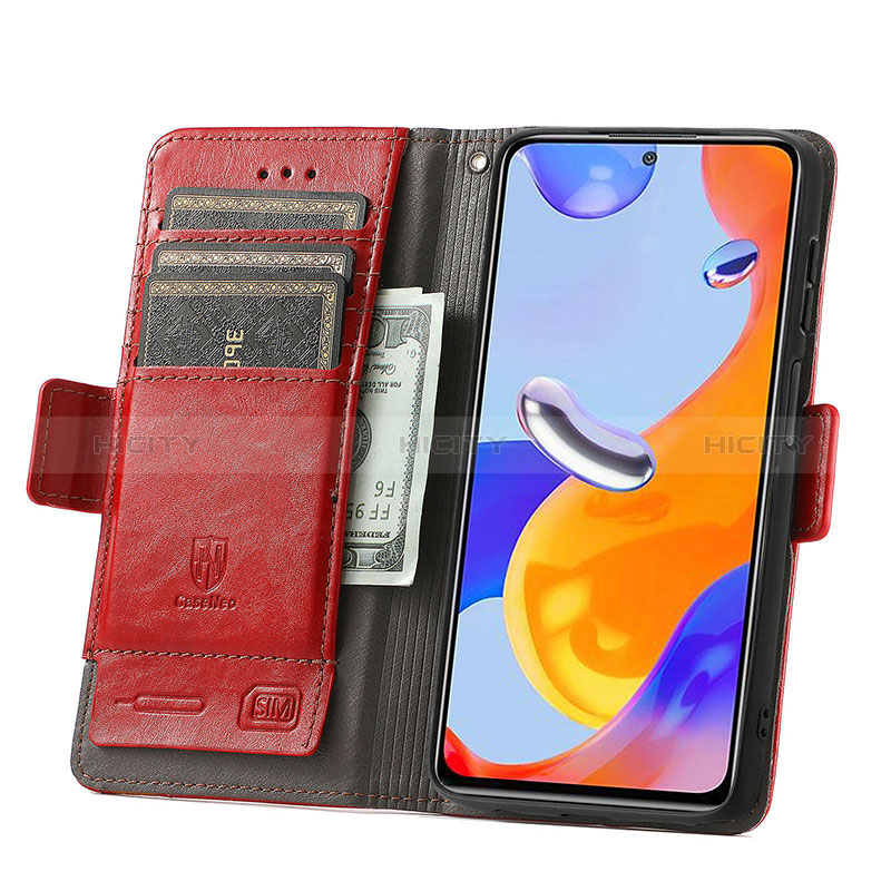 Coque Portefeuille Livre Cuir Etui Clapet S10D pour Xiaomi Redmi Note 11 Pro 5G Plus