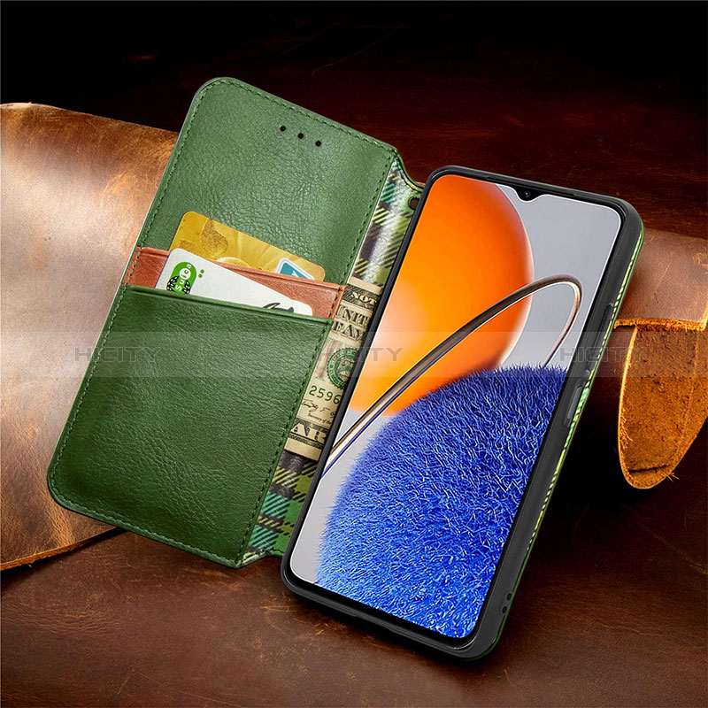 Coque Portefeuille Livre Cuir Etui Clapet S11D pour Huawei Nova Y61 Plus