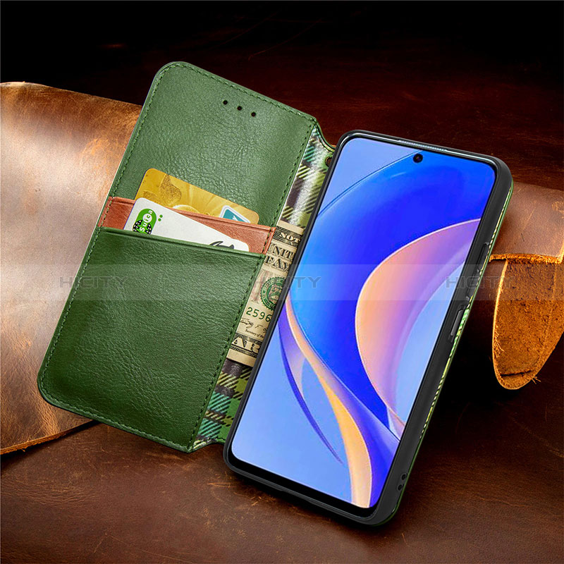 Coque Portefeuille Livre Cuir Etui Clapet S12D pour Huawei Enjoy 50 Pro Plus