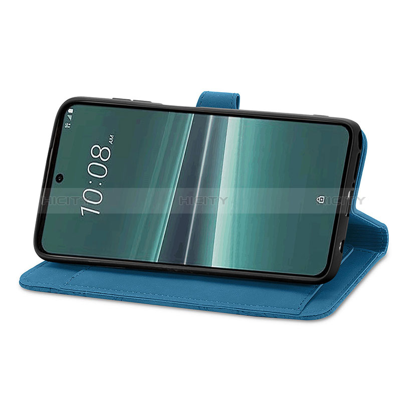 Coque Portefeuille Livre Cuir Etui Clapet S14D pour HTC U23 5G Plus