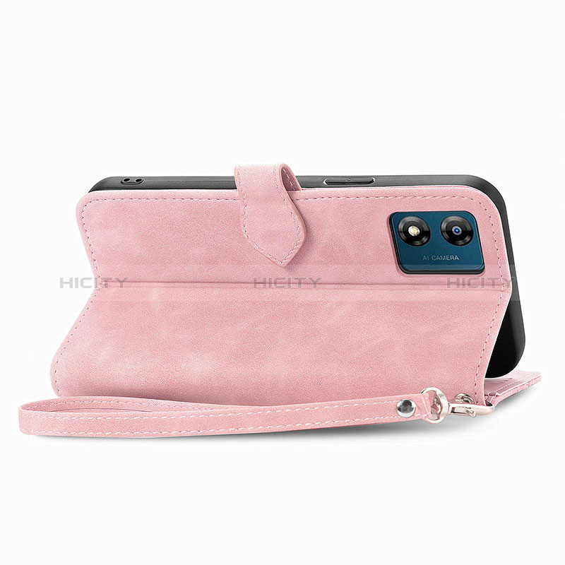 Coque Portefeuille Livre Cuir Etui Clapet S14D pour Motorola Moto E13 Plus