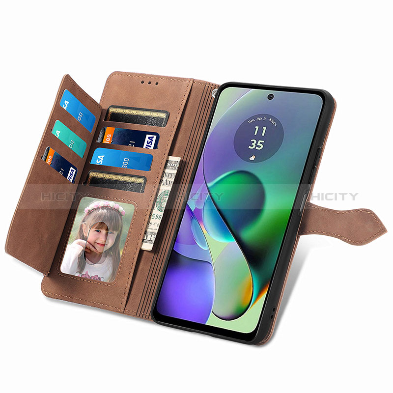 Coque Portefeuille Livre Cuir Etui Clapet S14D pour Motorola Moto G54 5G Plus