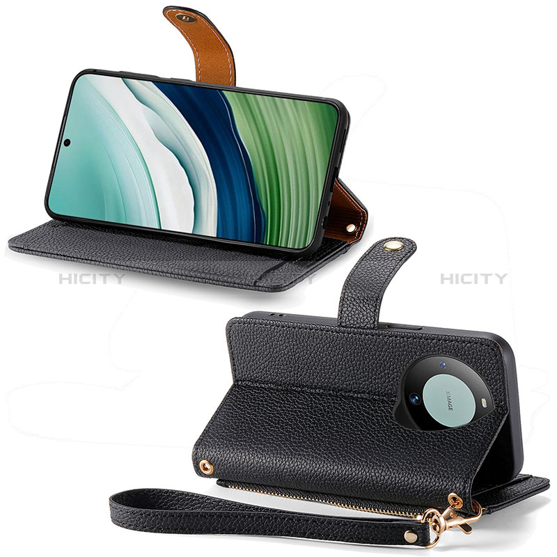 Coque Portefeuille Livre Cuir Etui Clapet S15D pour Huawei Mate 60 Plus