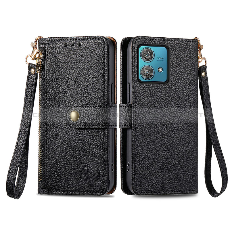 Coque Portefeuille Livre Cuir Etui Clapet S15D pour Motorola Moto G84 5G Plus