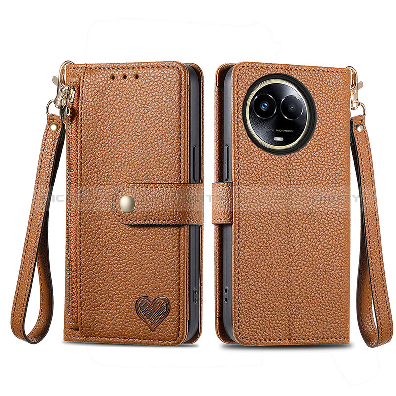 Coque Portefeuille Livre Cuir Etui Clapet S15D pour Realme V50s 5G Plus