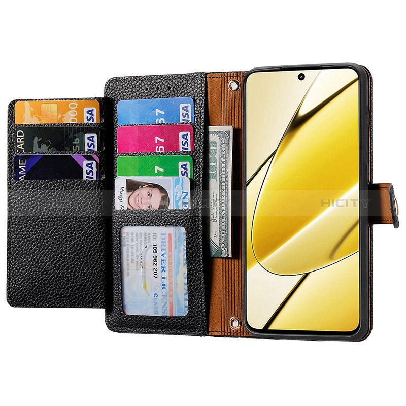 Coque Portefeuille Livre Cuir Etui Clapet S15D pour Realme V50s 5G Plus