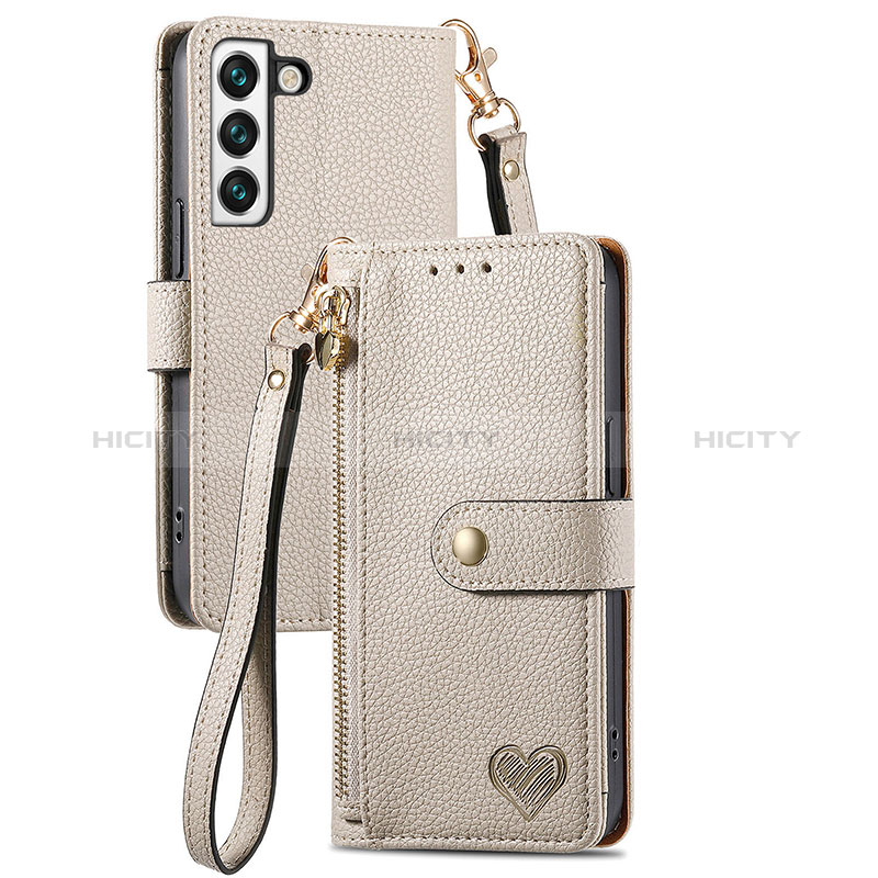 Coque Portefeuille Livre Cuir Etui Clapet S15D pour Samsung Galaxy S22 5G Plus