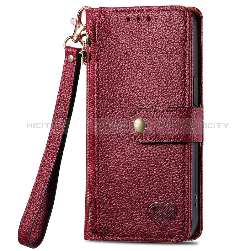 Coque Portefeuille Livre Cuir Etui Clapet S15D pour Samsung Galaxy S22 Ultra 5G Plus