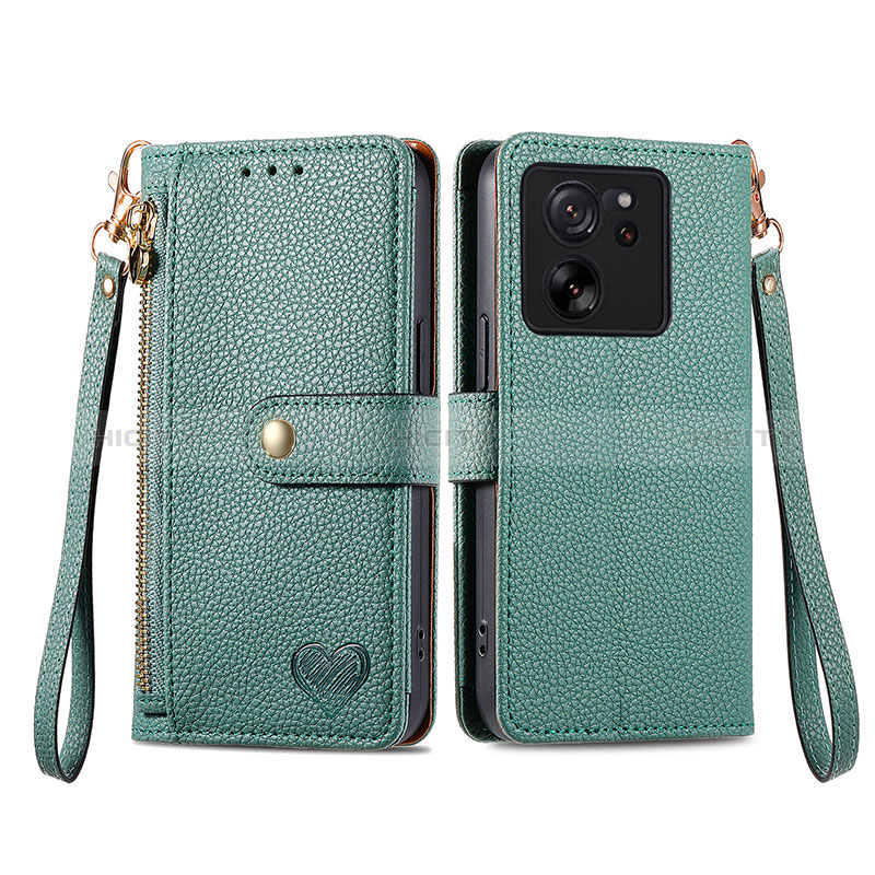 Coque Portefeuille Livre Cuir Etui Clapet S15D pour Xiaomi Mi 13T 5G Plus