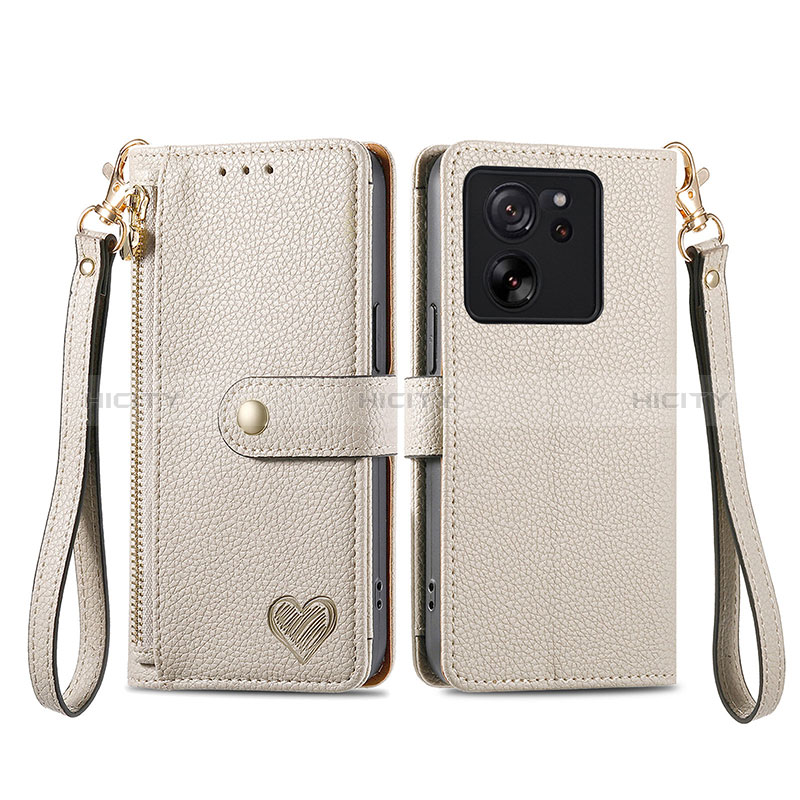 Coque Portefeuille Livre Cuir Etui Clapet S15D pour Xiaomi Mi 13T 5G Plus