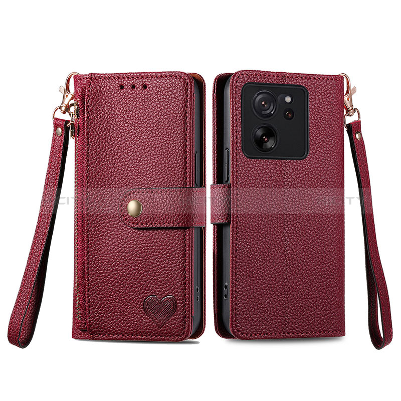 Coque Portefeuille Livre Cuir Etui Clapet S15D pour Xiaomi Mi 13T 5G Plus