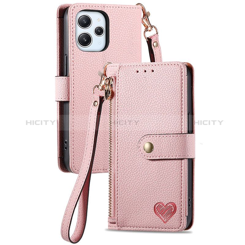 Coque Portefeuille Livre Cuir Etui Clapet S15D pour Xiaomi Redmi 12 4G Plus