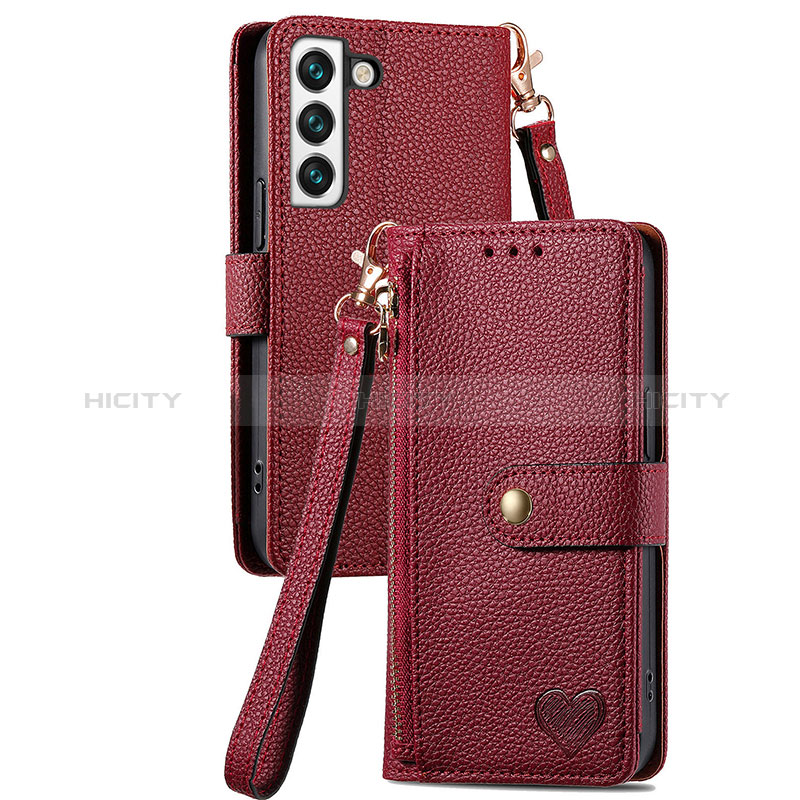 Coque Portefeuille Livre Cuir Etui Clapet S16D pour Samsung Galaxy S22 Plus 5G Plus