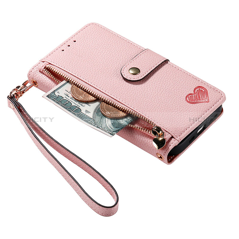 Coque Portefeuille Livre Cuir Etui Clapet S16D pour Samsung Galaxy S23 Ultra 5G Plus