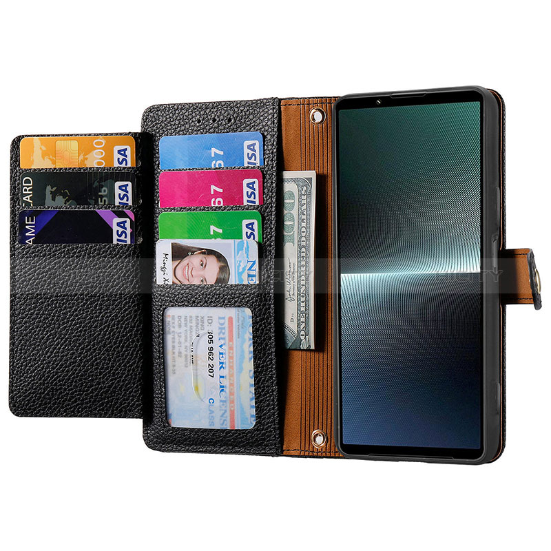 Coque Portefeuille Livre Cuir Etui Clapet S16D pour Sony Xperia 1 V Plus