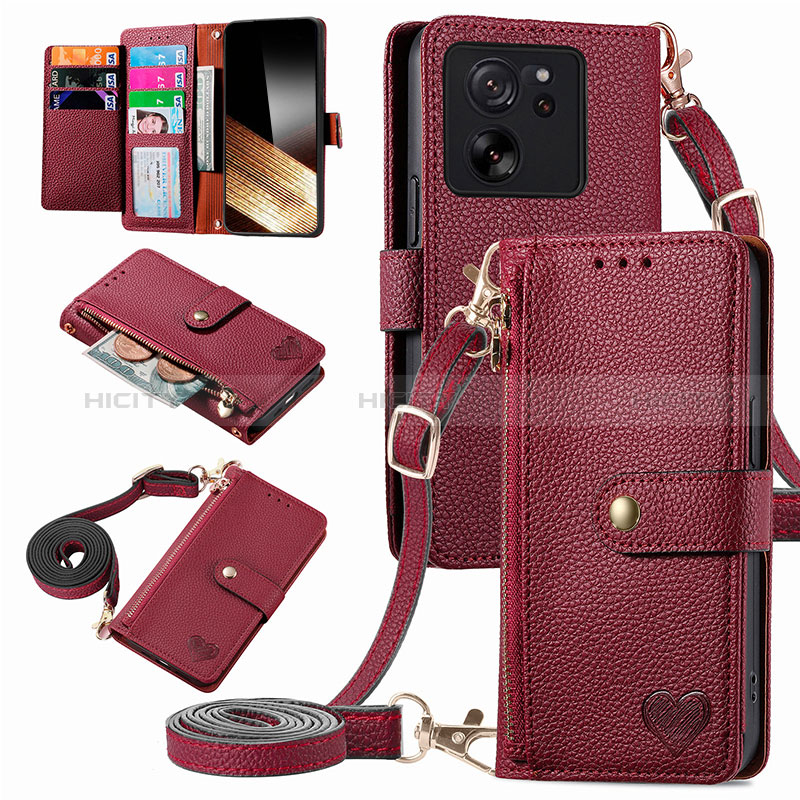 Coque Portefeuille Livre Cuir Etui Clapet S16D pour Xiaomi Mi 13T 5G Plus