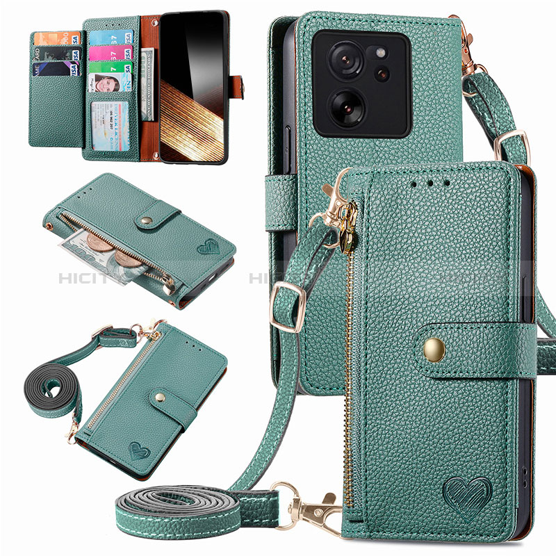 Coque Portefeuille Livre Cuir Etui Clapet S16D pour Xiaomi Mi 13T 5G Plus