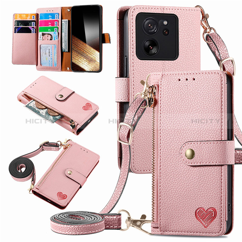 Coque Portefeuille Livre Cuir Etui Clapet S16D pour Xiaomi Mi 13T 5G Plus