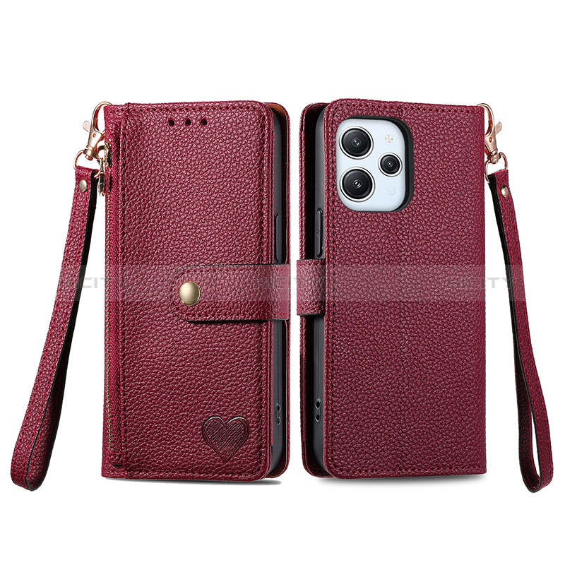 Coque Portefeuille Livre Cuir Etui Clapet S16D pour Xiaomi Redmi 12 4G Plus