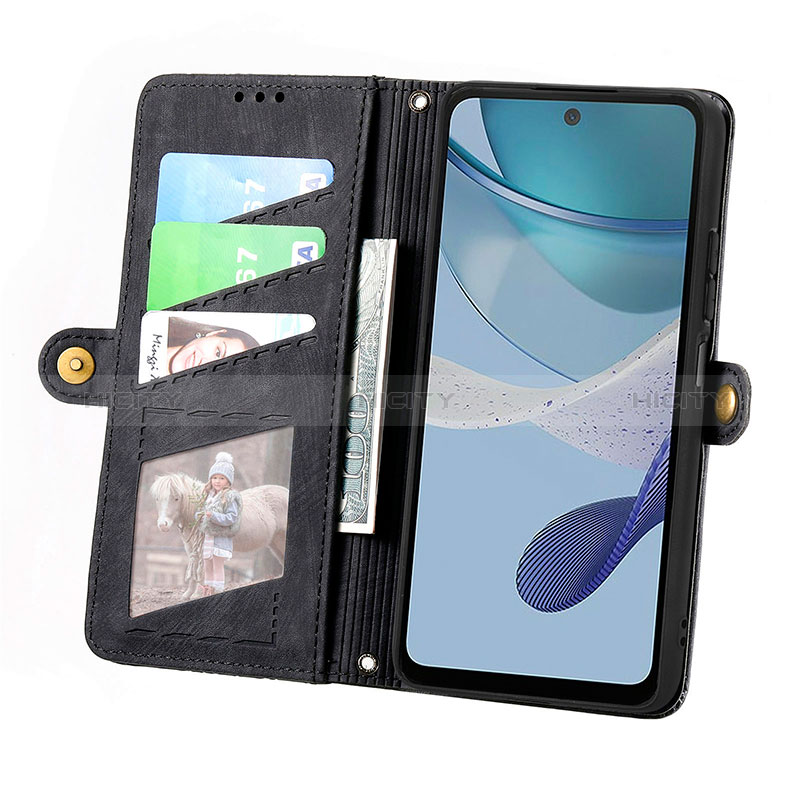 Coque Portefeuille Livre Cuir Etui Clapet S17D pour Motorola Moto G53j 5G Plus