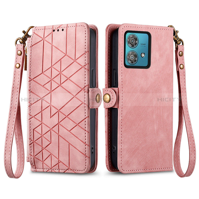 Coque Portefeuille Livre Cuir Etui Clapet S17D pour Motorola Moto G84 5G Plus