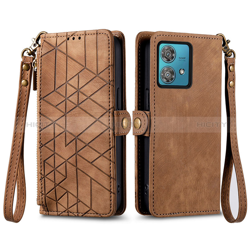 Coque Portefeuille Livre Cuir Etui Clapet S17D pour Motorola Moto G84 5G Plus