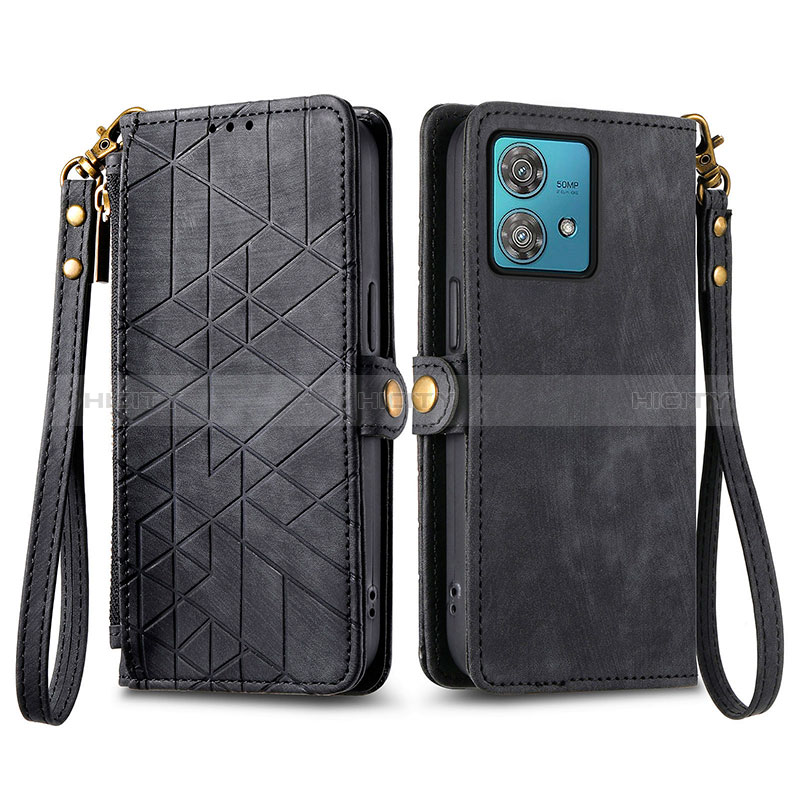 Coque Portefeuille Livre Cuir Etui Clapet S17D pour Motorola Moto G84 5G Plus