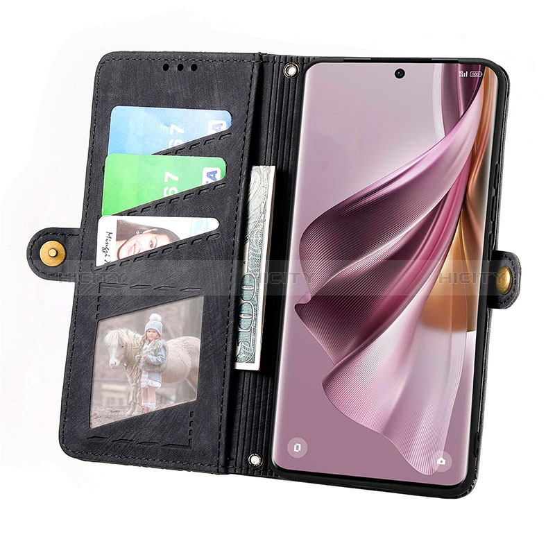 Coque Portefeuille Livre Cuir Etui Clapet S17D pour Oppo Reno10 5G Plus