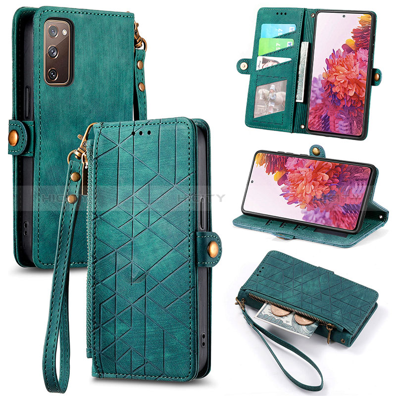 Coque Portefeuille Livre Cuir Etui Clapet S17D pour Samsung Galaxy S20 Lite 5G Plus