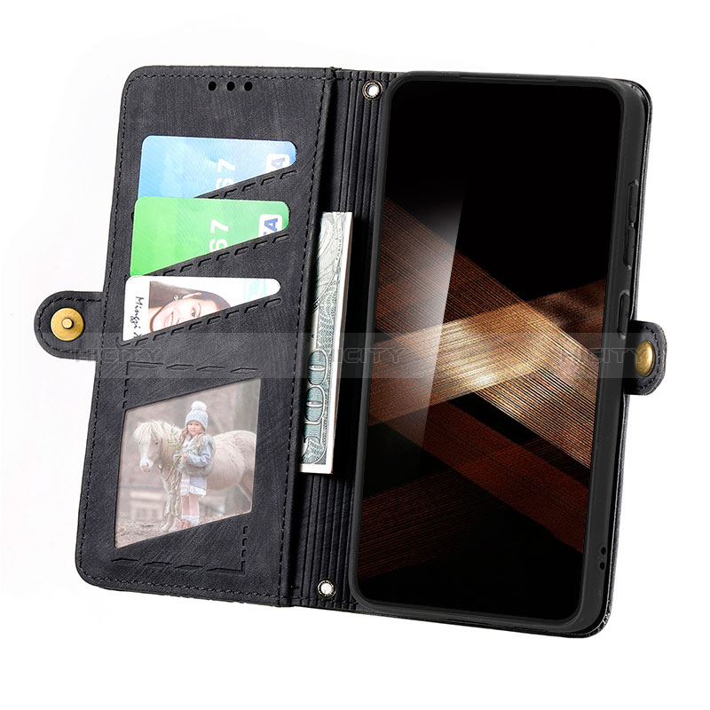 Coque Portefeuille Livre Cuir Etui Clapet S17D pour Samsung Galaxy S24 5G Plus