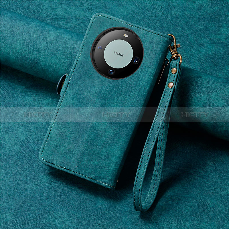 Coque Portefeuille Livre Cuir Etui Clapet S18D pour Huawei Mate 60 Pro Plus