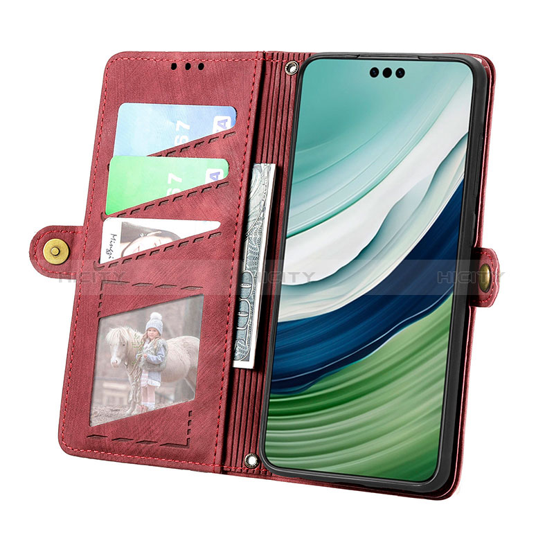 Coque Portefeuille Livre Cuir Etui Clapet S18D pour Huawei Mate 60 Pro Plus