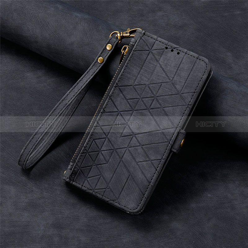 Coque Portefeuille Livre Cuir Etui Clapet S18D pour Huawei Mate 60 Pro+ Plus Noir Plus