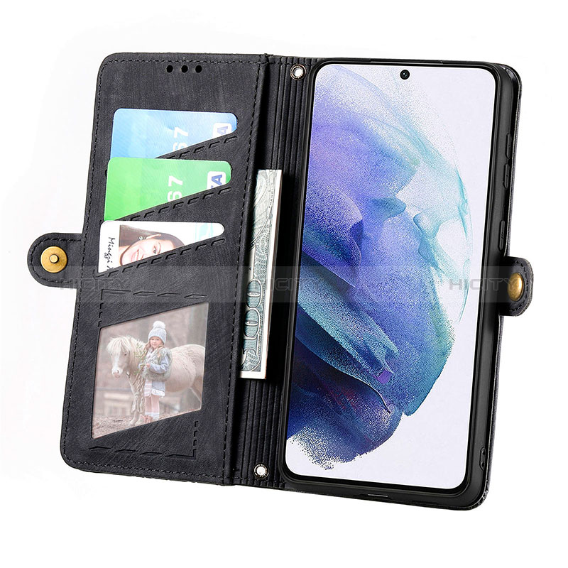 Coque Portefeuille Livre Cuir Etui Clapet S18D pour Samsung Galaxy S22 Ultra 5G Plus