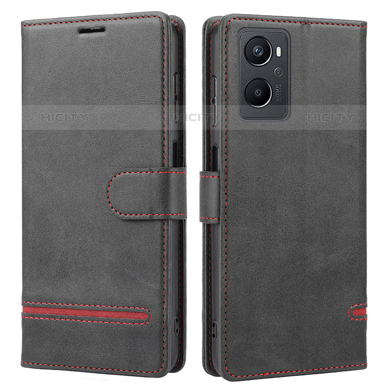 Coque Portefeuille Livre Cuir Etui Clapet SY1 pour OnePlus Nord N20 5G Noir Plus