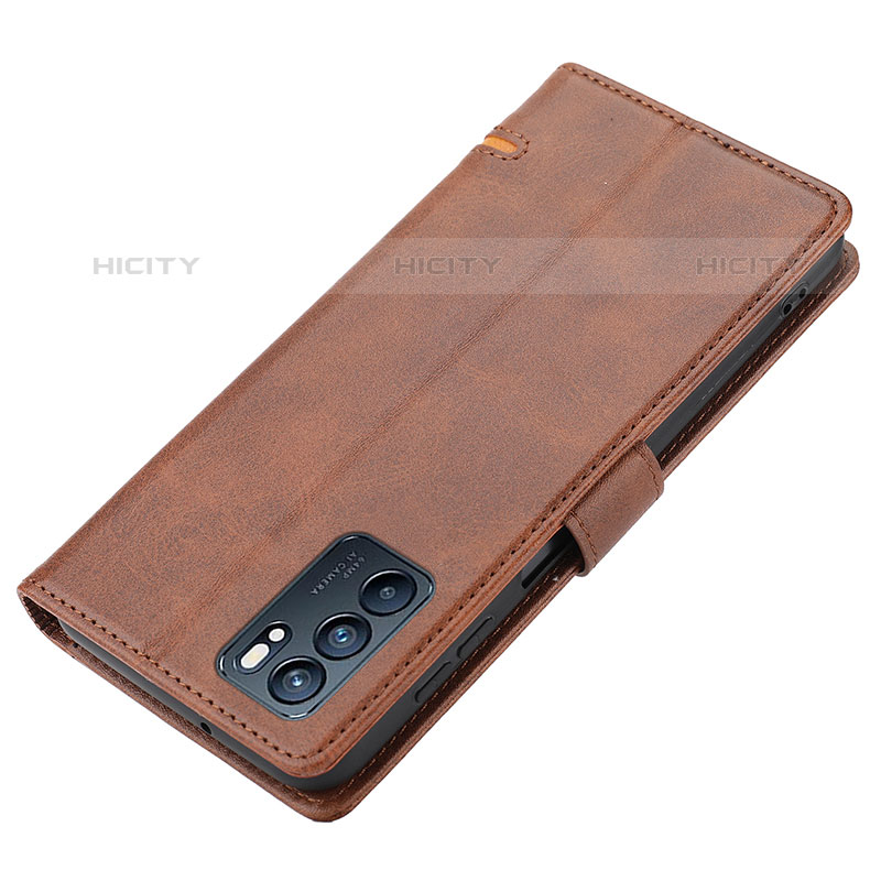 Coque Portefeuille Livre Cuir Etui Clapet SY1 pour Oppo Reno6 5G Plus