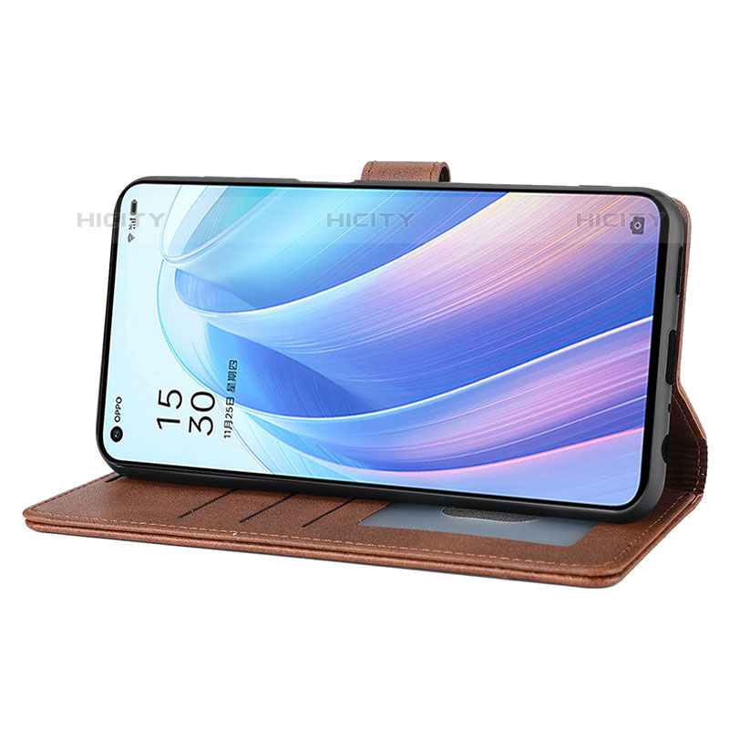 Coque Portefeuille Livre Cuir Etui Clapet SY1 pour Oppo Reno7 Pro 5G Plus