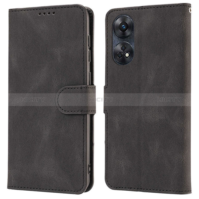 Coque Portefeuille Livre Cuir Etui Clapet SY1 pour Oppo Reno8 T 4G Plus